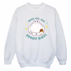 Disney - Sweat BIG HERO EVERYDAY - Garçon (Blanc)