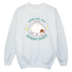 Disney - Sweat BIG HERO EVERYDAY - Garçon (Blanc)