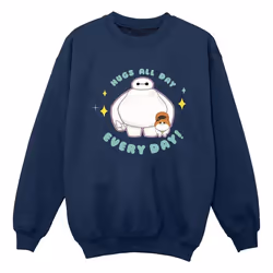 Disney - Sweat BIG HERO EVERYDAY - Garçon (Bleu marine)