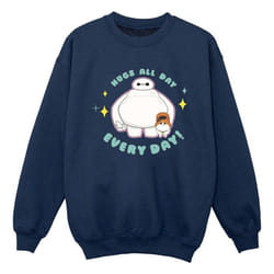 Disney - Sweat BIG HERO EVERYDAY - Garçon (Bleu marine)