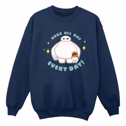 Disney - Sweat BIG HERO EVERYDAY - Garçon (Bleu marine)