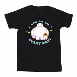 Disney - T-shirt BIG HERO EVERYDAY - Fille (Noir)
