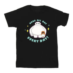 Disney - T-shirt BIG HERO EVERYDAY - Fille (Noir)