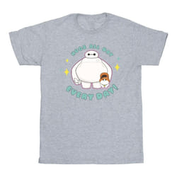 Disney - T-shirt BIG HERO EVERYDAY - Fille (Gris chiné)