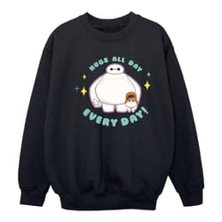 Disney - Sweat BIG HERO EVERYDAY - Fille (Noir)