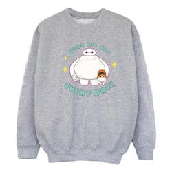 Disney - Sweat BIG HERO EVERYDAY - Fille (Gris chiné)