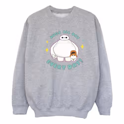 Disney - Sweat BIG HERO EVERYDAY - Fille (Gris chiné)
