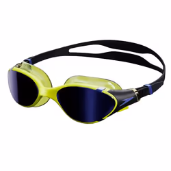 Speedo Biofuse 2.0, Unisexe, Taille unique, Jaune, Noir, Noir, Silicone