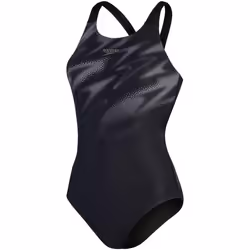 Maillot de bain 1 pièce femme Speedo Eco+ Hyperboom Placem Muscleb - black