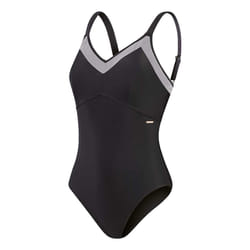 Maillot de bain 1 pièce femme Speedo Eco Mesh Detail 1p Bla