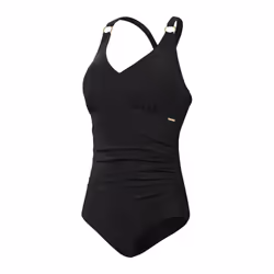 Maillot de bain 1 pièce col v femme Speedo Eco - Noir - Adulte - Femme