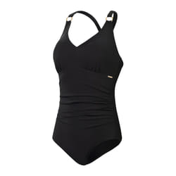 Maillot de bain 1 pièce col v femme Speedo Eco - Noir - Adulte - Femme
