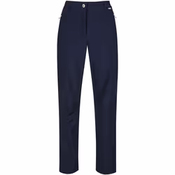 Regatta - Pantalon de randonnée GEO SOFTSHELL - Femme (Bleu marine)