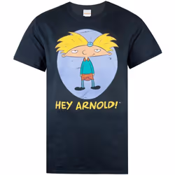 Nickelodeon - T-shirt HEY ARNOLD - Homme (Noir)