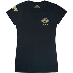 Captain Marvel - T-shirt manches courtes - Femme (Noir)