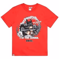 Lego Movie - T-shirt manches courtes - Garçon (Rouge)