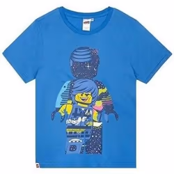 Lego Movie - T-shirt manches courtes - Garçon (Bleu)