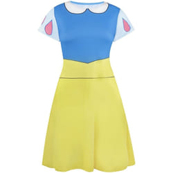 Disney - Robe de déguisement - Femme (Bleu / Jaune)