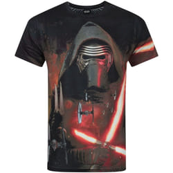 Star Wars: The Force Awakens - T-shirt - Homme (Noir / rouge)
