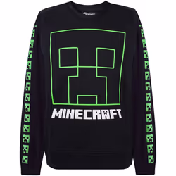Minecraft - Sweat - Garçon (Noir)