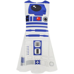 Star Wars - Robe - Femme (Blanc / bleu)