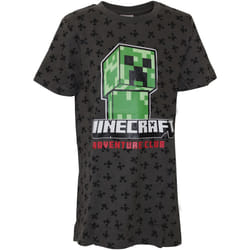 Minecraft - T-shirt - Enfant (Gris)