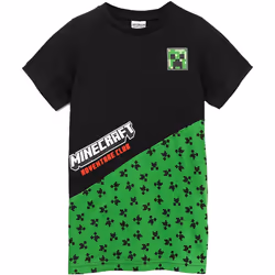 Minecraft - T-shirt - Enfant (Noir)