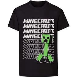Minecraft - T-shirt - Enfant (Noir)