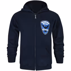 Arrow - Veste à capuche STARLING CITY METRO POLICE - Homme (Bleu marine)
