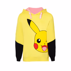 Pokemon - Sweat à capuche - Fille (Jaune)
