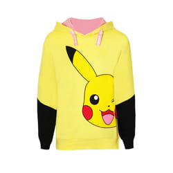 Pokemon - Sweat à capuche - Fille (Jaune)