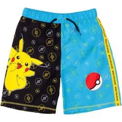 Pokemon - Short de bain - Garçon (Noir / bleu)