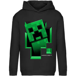 Minecraft - Sweat à capuche INSIDE - Enfant (Noir)