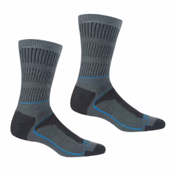 Regatta - Chaussettes pour bottes SAMARIS SEASON - Femme (Gris bleu / Bleu vif)