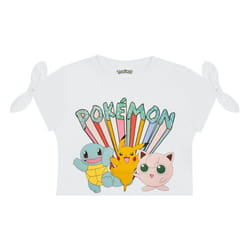 Pokemon - T-shirt - Fille (Blanc)