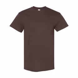Gildan - T-shirts manches courtes - Hommes (Marron foncé)