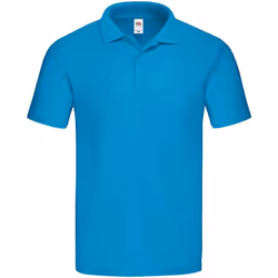 Fruit Of The Loom - Polo manches courtes - Homme (Azur)