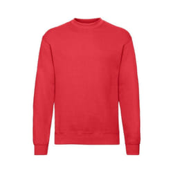 Fruit of the Loom - Sweat CLASSIC - Adulte (Rouge)