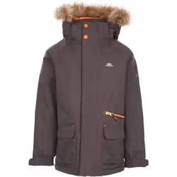 Trespass - Parka UPBEAT - Enfant (Gris foncé)