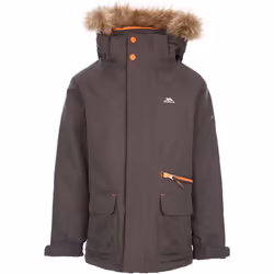 Trespass - Parka UPBEAT - Enfant (Gris foncé)