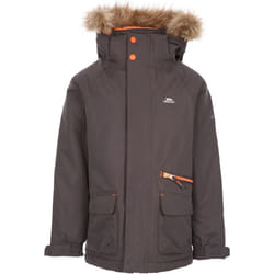 Trespass - Parka UPBEAT - Enfant (Gris foncé)