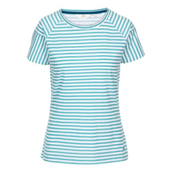 Trespass - T-shirt manches courtes ANI - Femme (Bleu clair/blanc)