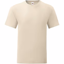 Fruit of the Loom - T-shirt ICONIC - Homme (Beige clair)