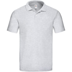 Fruit of the Loom - Polo ORIGINAL - Homme (Gris Chiné)
