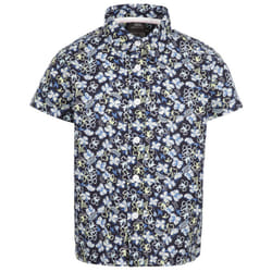 Trespass - Chemise BIZARR - Garçon (Bleu marine / Bleu pâle)