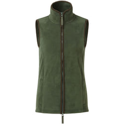 Premier - Veste sans manches ARTISAN - Femme (Vert kaki foncé / Marron)