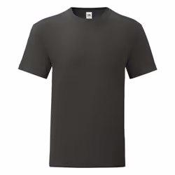 Fruit of the Loom - T-shirt ICONIC - Homme (Anthracite)