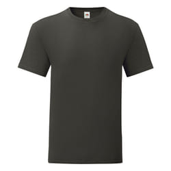 Fruit of the Loom - T-shirt ICONIC - Homme (Anthracite)