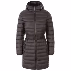 Trespass - Doudoune longue SANTUZZA - Femme (Noir)