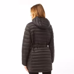 Trespass - Doudoune longue SANTUZZA - Femme (Noir)